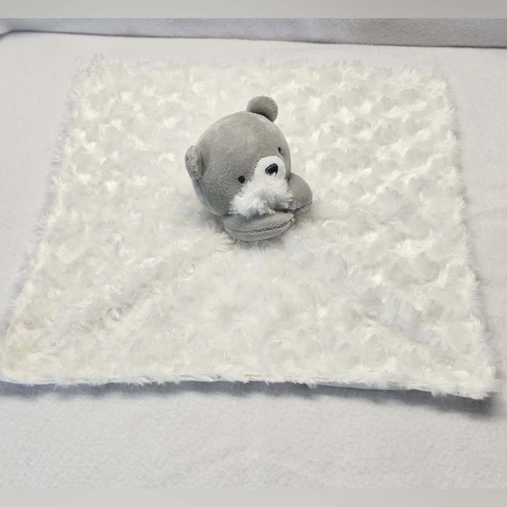 Just One You by Carter’s Gray Bear Lovey Security Blanket Plush Baby Toy